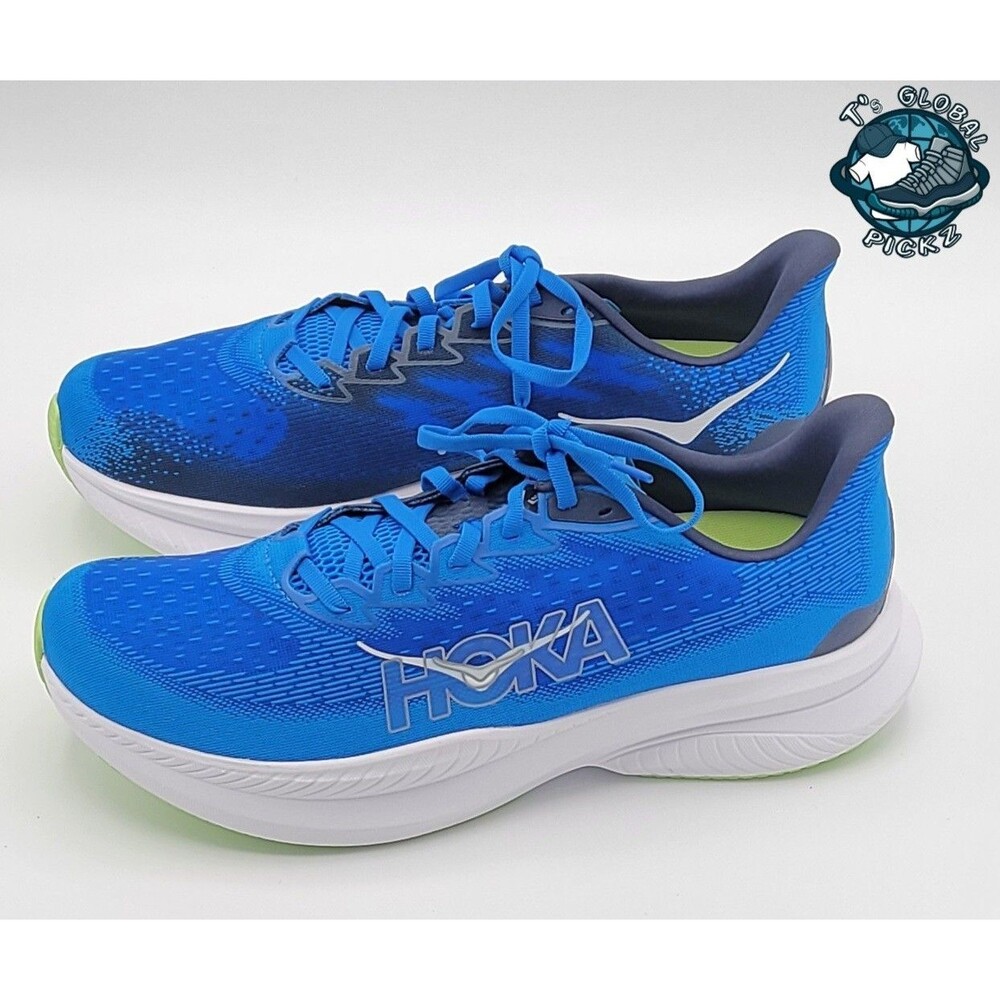 Hoka One One Mach 6 Running Shoes 1147790 Men’s Size 11.5 D Electric Cobalt Blue - Picture 3 of 11
